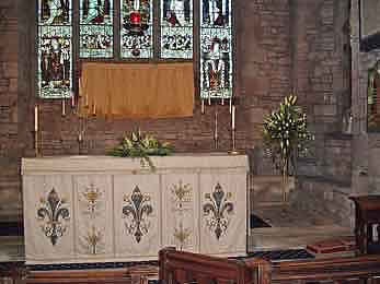 Picture, Altar Area